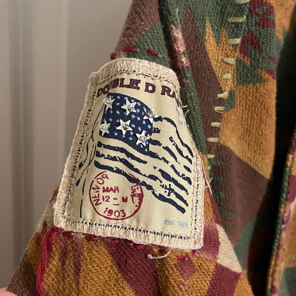 Double D Ranch Multicolor Patterned Coat🐴🐴🐴 - Picture 5 of 7